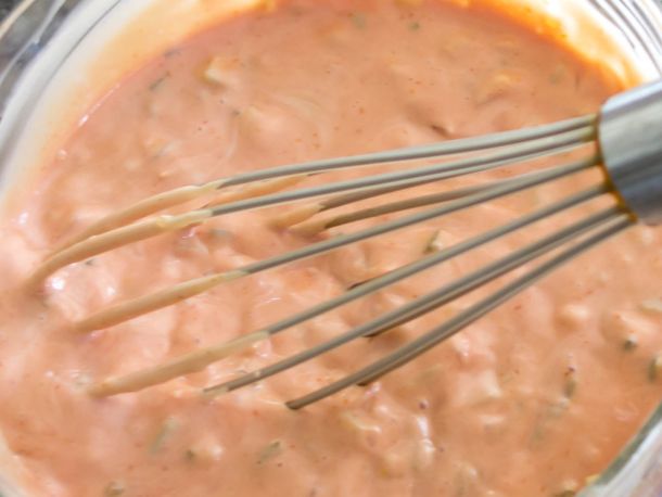 This Thousand Island Salad Dressing is sweet, tangy, creamy, and downright addictive. Perfect for salads, sandwiches, or even a sneaky dip for fries—this dressing is a crowd-pleaser!