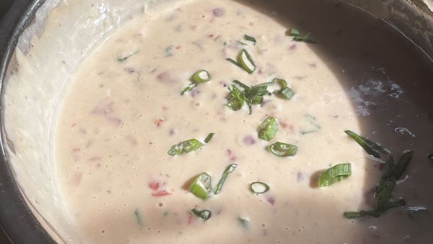 This Crab Queso Dip is the ultimate party pleaser! Velvety cheese, savory crab, and a little kick from Rotel make this creamy dip irresistible.