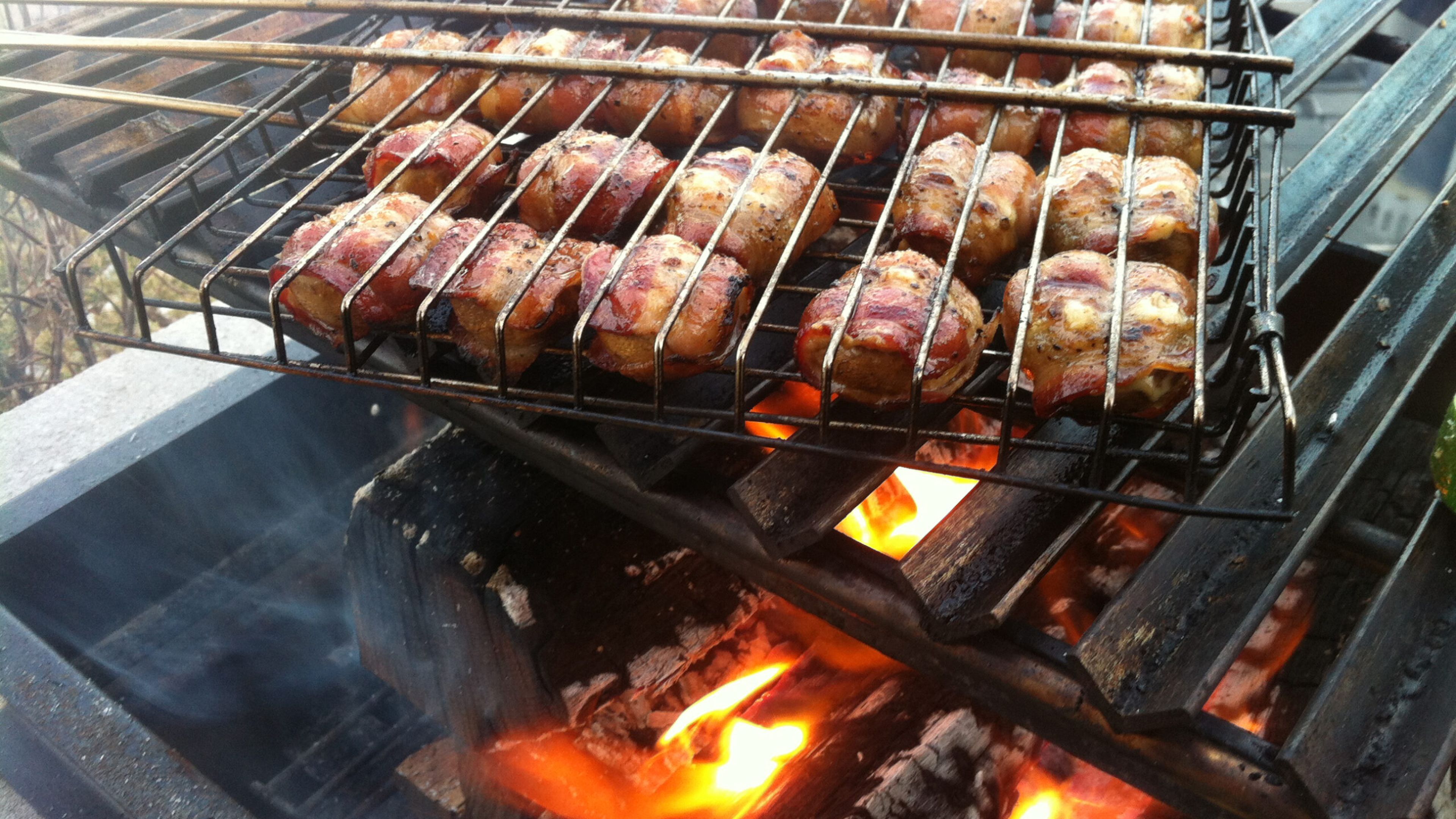 Grilled Stuffed Mushrooms