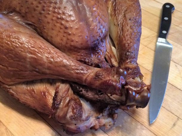 This applewood-smoked turkey is juicy, flavorful, and destined to steal the show. With bright notes from the brine and just the right amount of smoky goodness, it’s perfect for any feast or tailgate party.