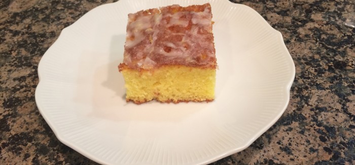 Lemon Flake Cake