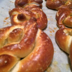 Eric’s Buttery Soft Pretzels are melt-in-your-mouth delicious! Perfect fresh out of the oven, or paired with honey mustard or nacho cheese for ultimate snacking bliss.