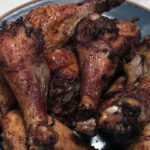 Perfectly seasoned, tender, and juicy, these oven-roasted chicken drumsticks are so good you'll forget they're homemade. Easy to make, hard to share!